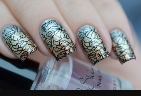 Textured Chrome Stamping