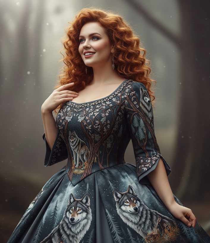 Fairy Tale Storybook Wolf