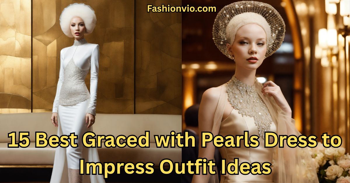 15 Best Graced with Pearls Dress to Impress Outfit Ideas