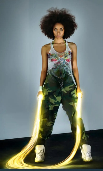 Neon Sporty Streetwear