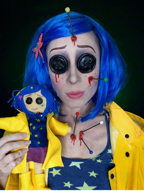 Halloween Party Coraline with Spooky Touches