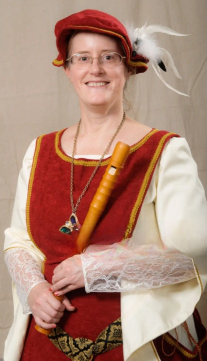 The Traveling Tudor Minstrel's Costume