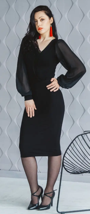 The Classic Little Black Dress Widow Dress
