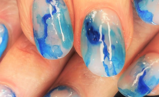 Watercolor Bleeding