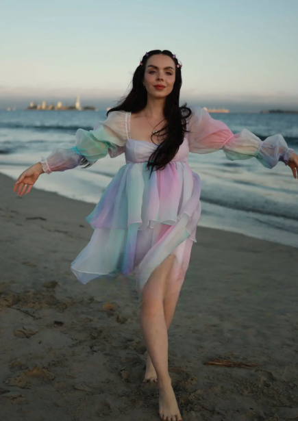 Sprezzatura-Inspired Casual Ensemble Neapolitan Dress