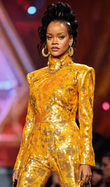 Rihanna's Volume Play Celebrity Event Dress to Impress Outfit Ideas