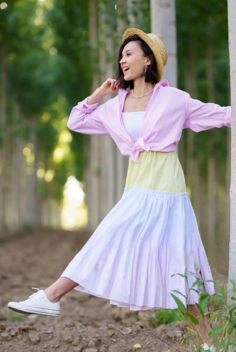 The Weekend Neapolitan Linen Look Neapolitan Dress