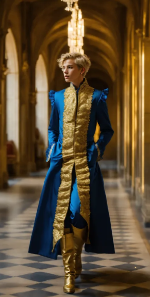The Youthful Edward VI Prince Ensemble tudor dress