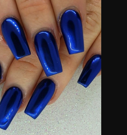 Velvet Royal Blue Royal Blue Nails
