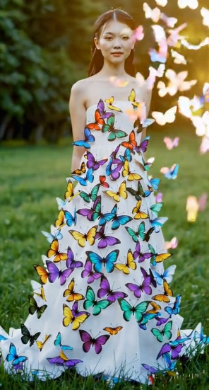 Butterfly Motif Magic McBling Dress to Impress Outfit Ideas