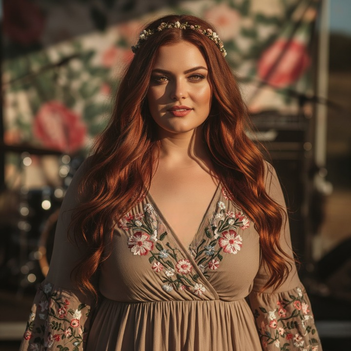 Indie Folk Dreamer Concert Dress 
