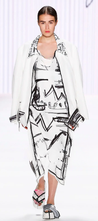 The Monochromatic Mastery Character Dress