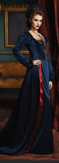 The Refined Tudor Lady-in-Waiting Dress tudor dress