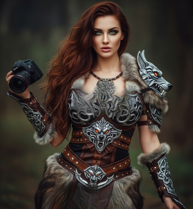 Alpha Werewolf Warrior Werewolves Dress