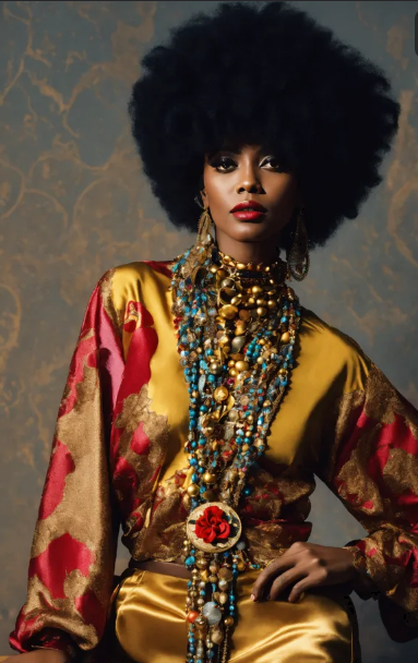 The Mixed Media Artist Jewelry Overload Outfit