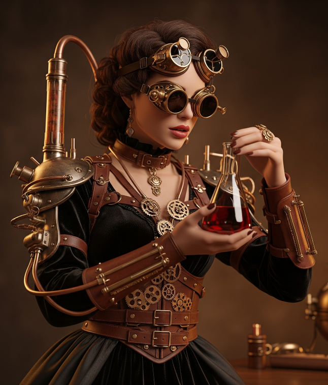 Steampunk Alchemist