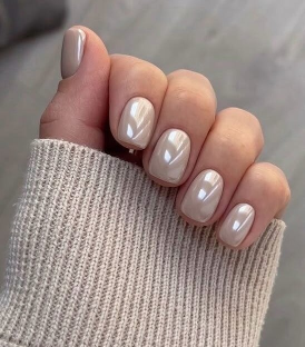 Brushed Velvet Neutrals november nails