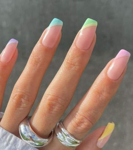 Sugar-Dipped French Tips