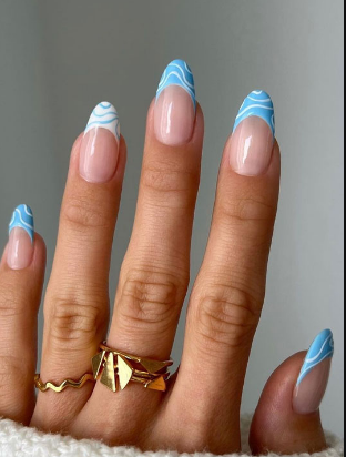Velvet French Tips