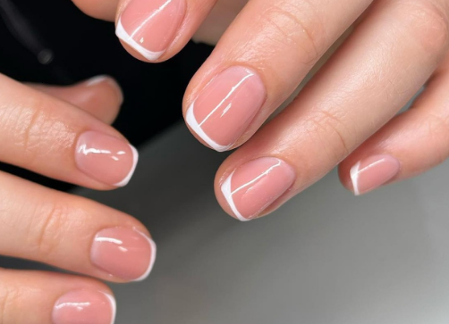 Micro French for Short Nails