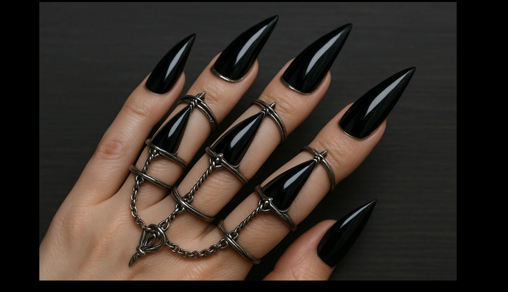 25 Dark Chrome Nail Ideas That Will Make Your Mani Unforgettable