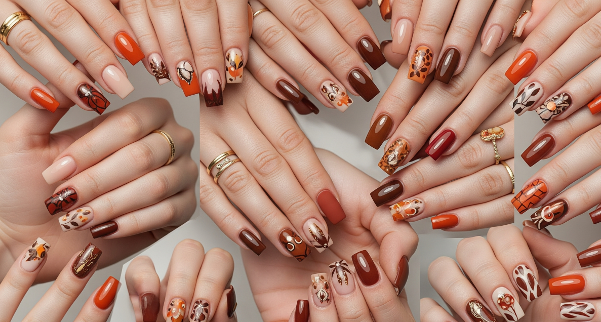 25 Square Fall Nail Ideas That Are Seriously Next-Level