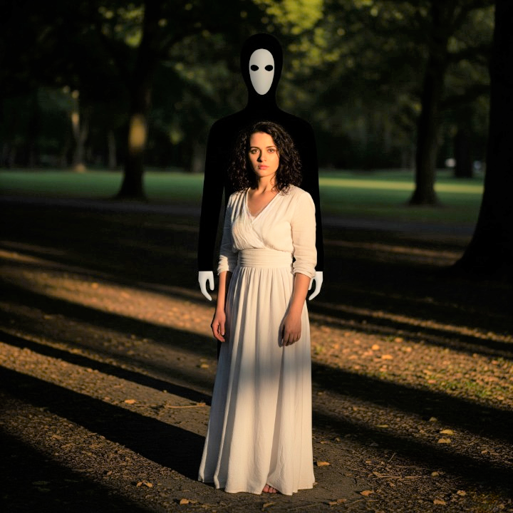 Slender Man: Minimalist Menace Creepypasta Dress