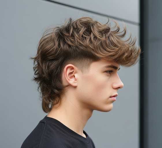 Fluffy Mullet The Mullet Haircut