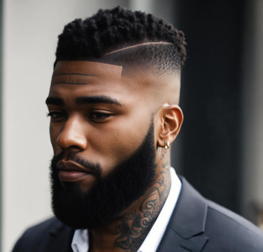 Long Buzz Cut Fade Low-Maintenance Men’s Haircuts