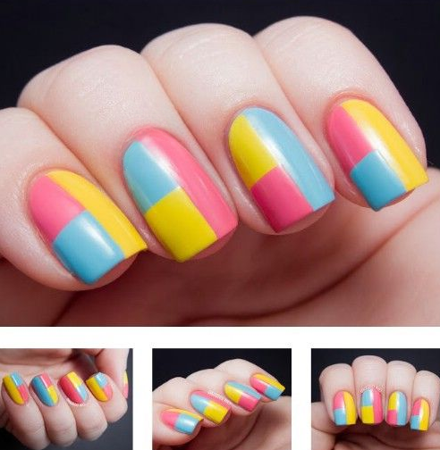 Color-Blocking Contrast