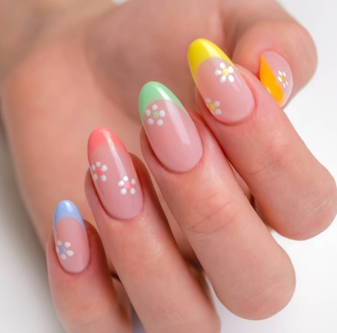 Abstract Floral French Fusion