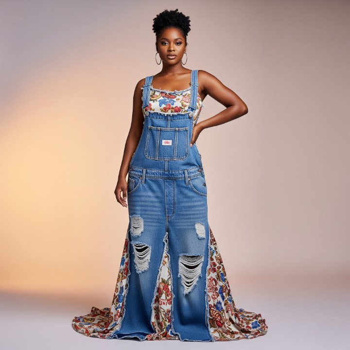 The Unexpected Denim Overalls