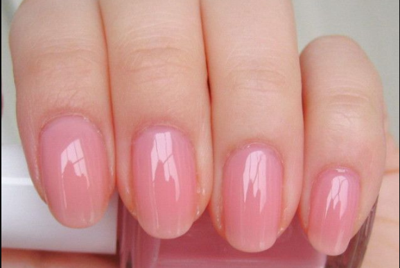 Sheer Pink Sophistication short nails