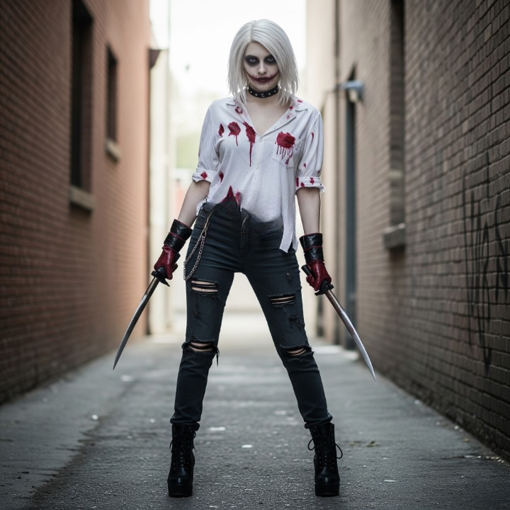 Jeff the Killer: Street Gothic Edge Creepypasta Dress