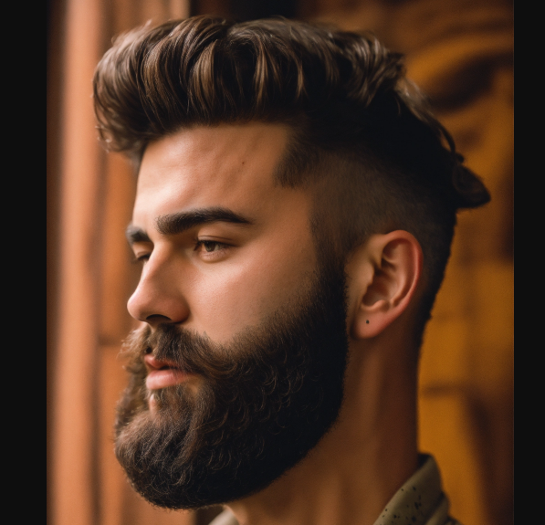 Disconnected Side Part with Undercut