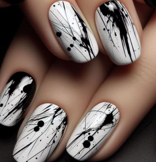 Abstract Brushstrokes