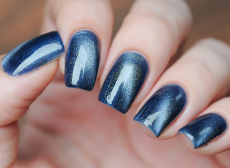 Metallic Dark Blue Drama