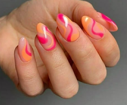 Orange + Pink Skittles