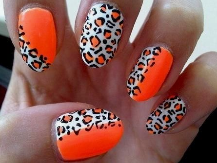 Orange Leopard Accents