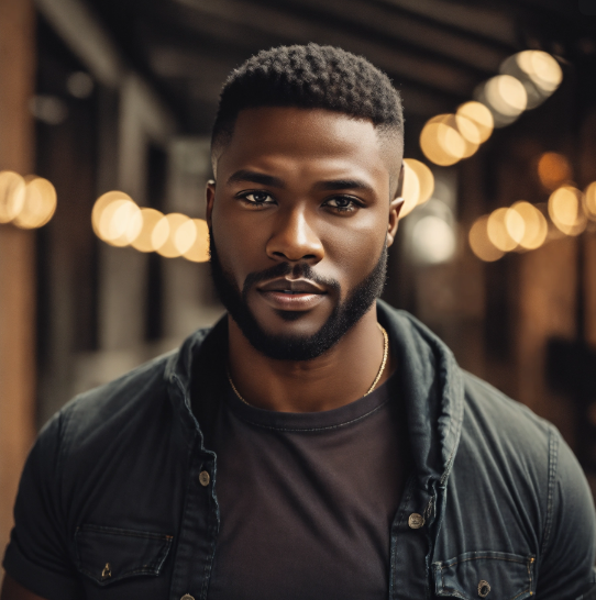fade haircut black man High Fade