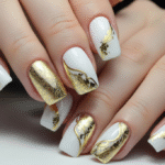 30 White and Gold Nail Designs Everyone Will Be Wearing in 2025
