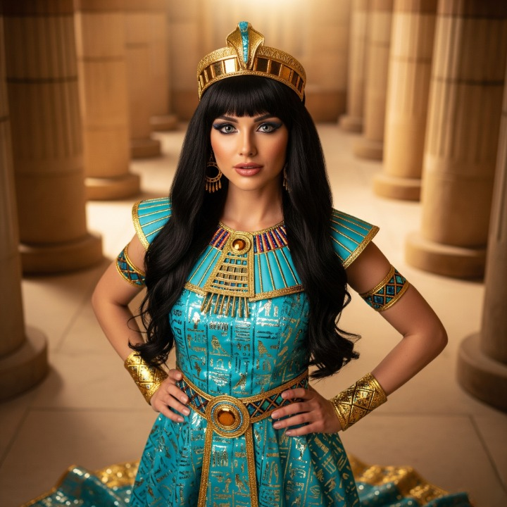 Cleo de Nile's Royal Egyptian Glam Monster High School Dress