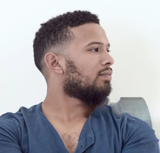 fade haircut black man Drop Fade