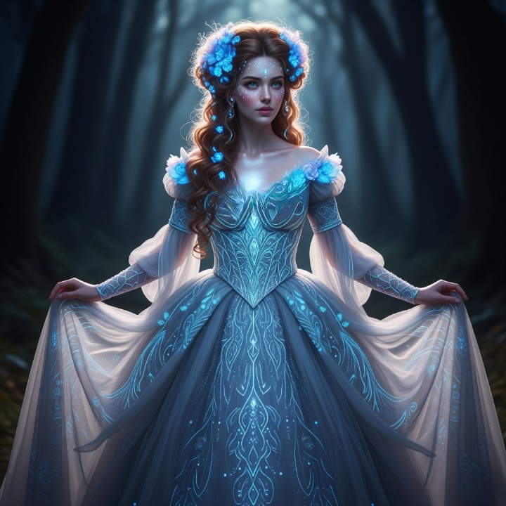 The Bioluminescent Beauty