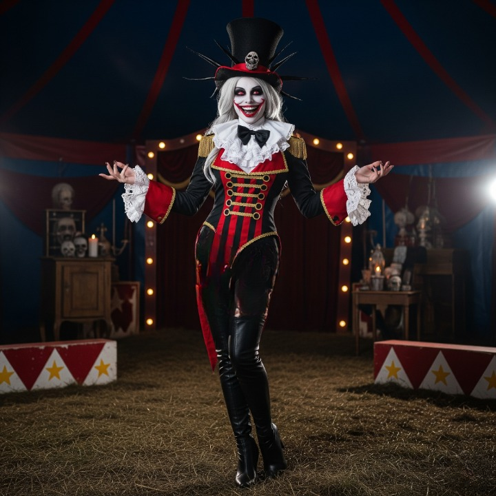 Laughing Jack: Circus Sophistication Creepypasta Dress