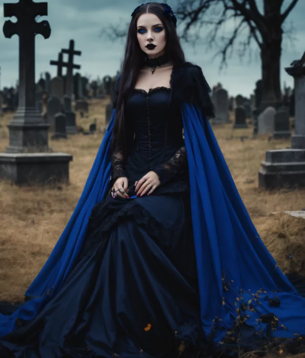 The Midnight Masquerade Phantom
Dark fantasy dress to impress look with eerie accessoriesHauntingly beautiful nightmare-inspired evening outfit