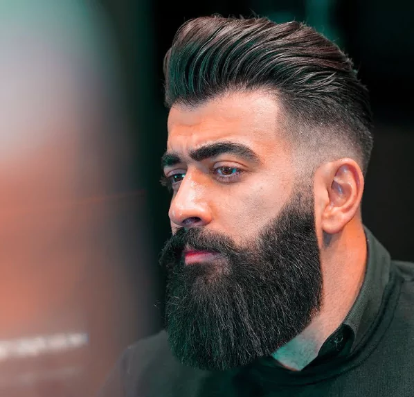 Voluminous Mid Fade
Face Shape Hairstyles
Slicked Back Hairstyles For Men