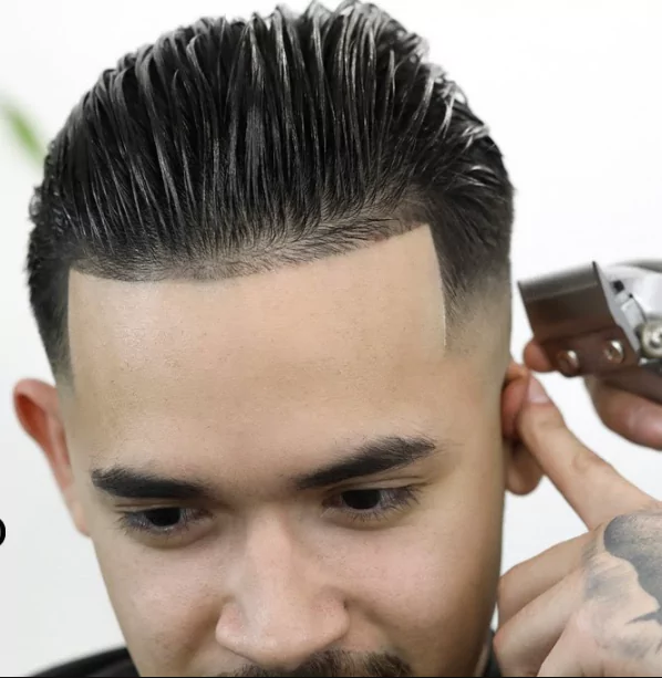 Edgy High Taper Fade
Everyday Hairstyles
Slicked Back Hairstyles For Men