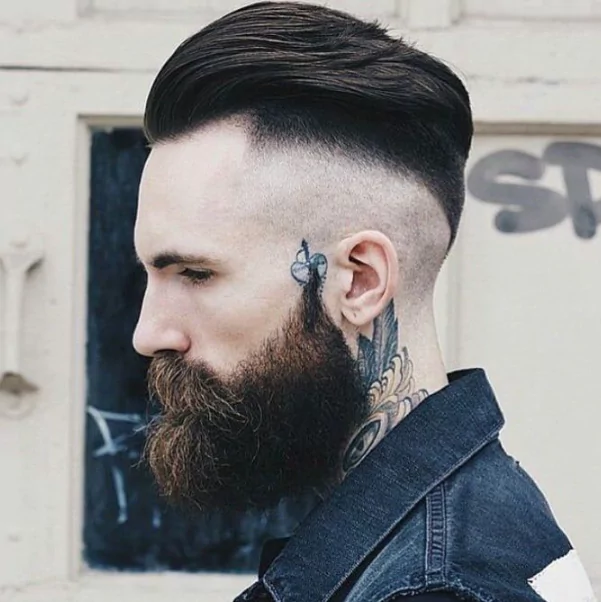 High Fade with Beard
Hair Product Tips
Slicked Back Hairstyles For Men