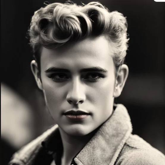 Tousled Mod Revival Short brush up with fade for modern guys